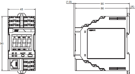 K6CM Dimensions 2 